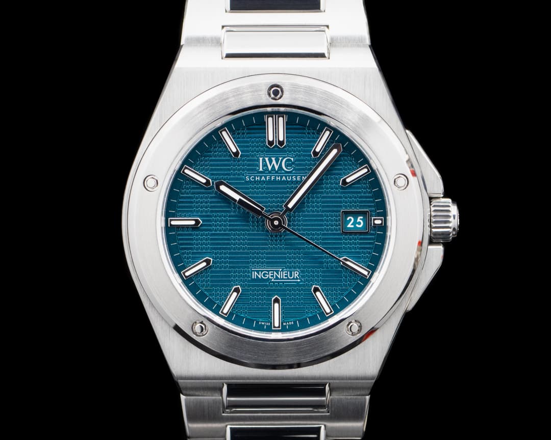 IWC IW328903 Ingenieur Automatic 40 SS Aqua Blue Dial