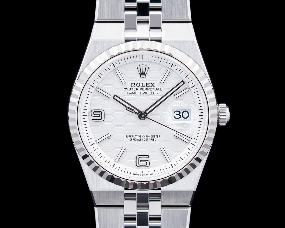 Rolex 127234 Land-Dweller 36MM SS White Dial 2025