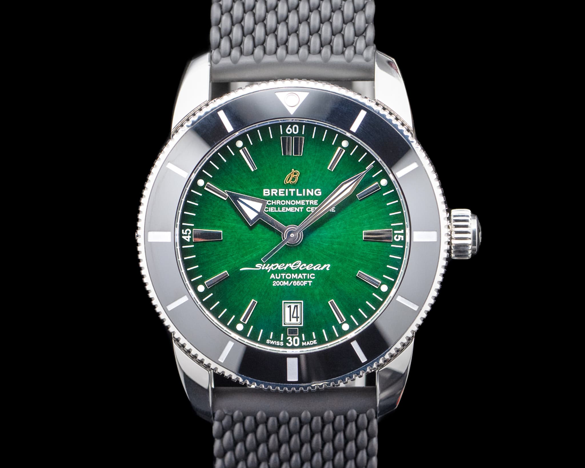 Breitling AB2020121L1S1 Superocean Heritage B20 Automatic SS Green Dial