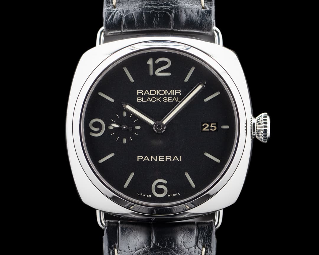 Panerai PAM00388 Radiomir Black Seal 3 Days SS Black Dial