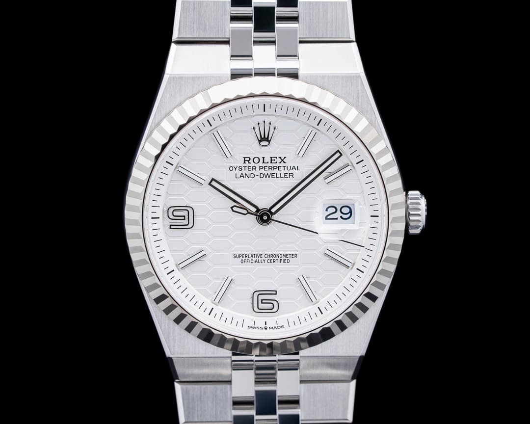 Rolex 127334 Land-Dweller 40MM SS White Dial 2026 UNWORN