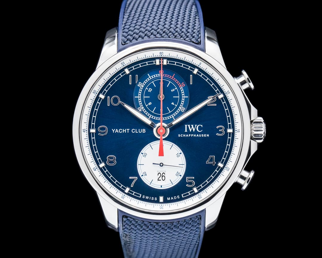 IWC IW390704 Portugieser Yacht Club Chronograph "Orlebar Brown" SS Blue Dial