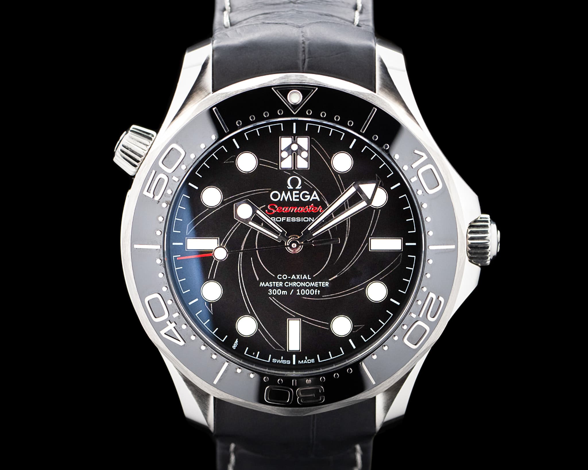 Omega Seamaster Diver 300M Platinum Black Dial 2025 RARE LIMITED