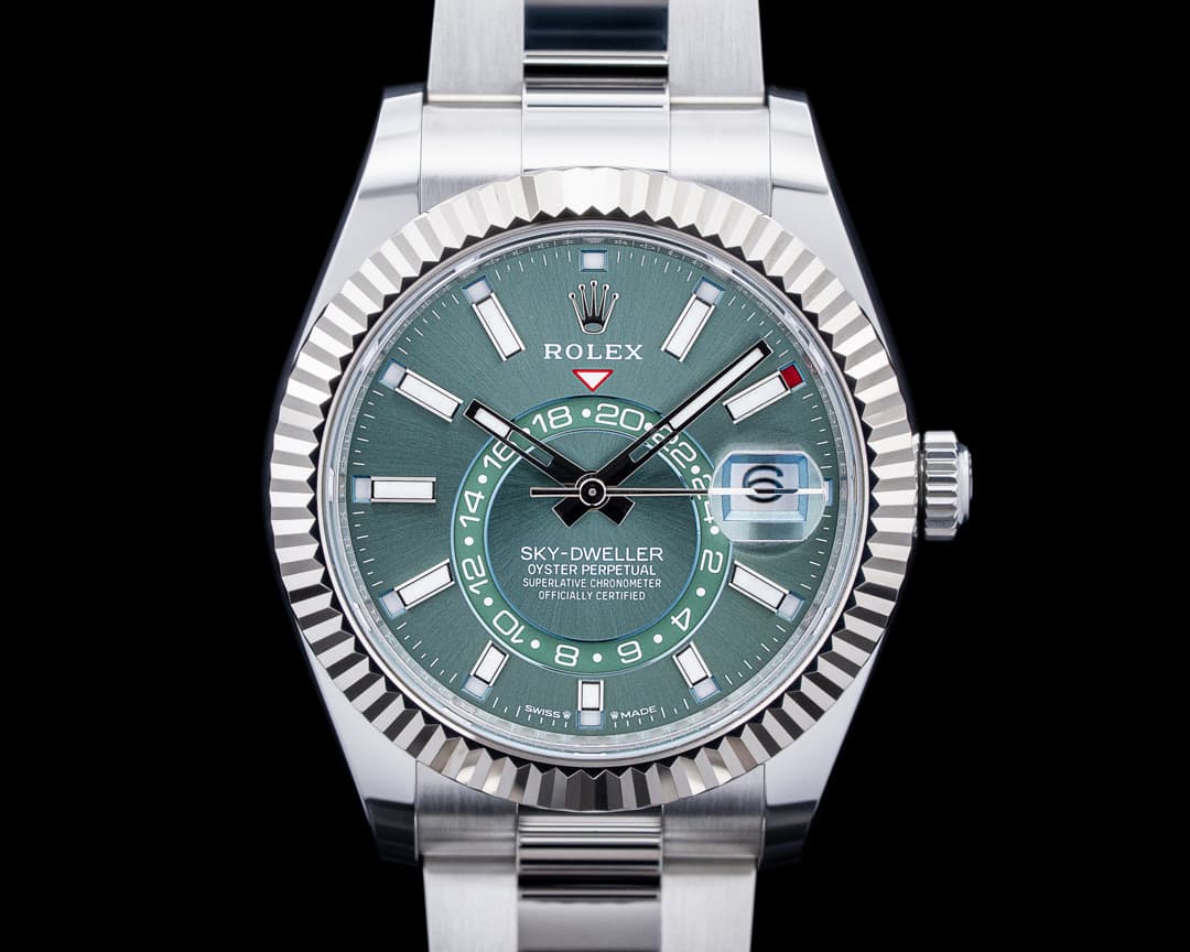 Rolex 336934 Sky-Dweller SS Green Dial 2025