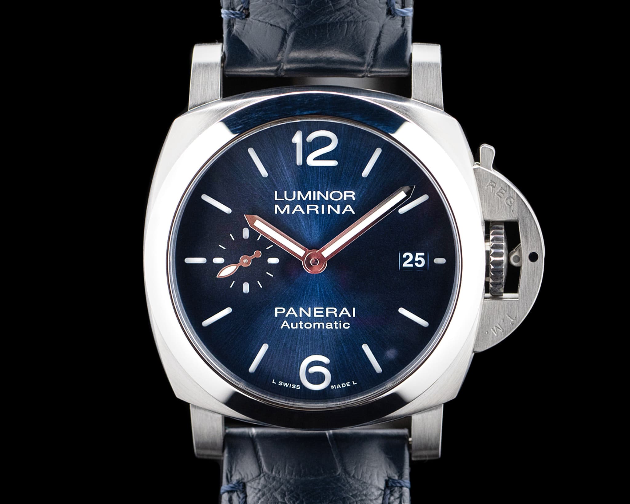 Panerai PAM01370 Luminor Marina Quaranta SS Blue Dial 2025