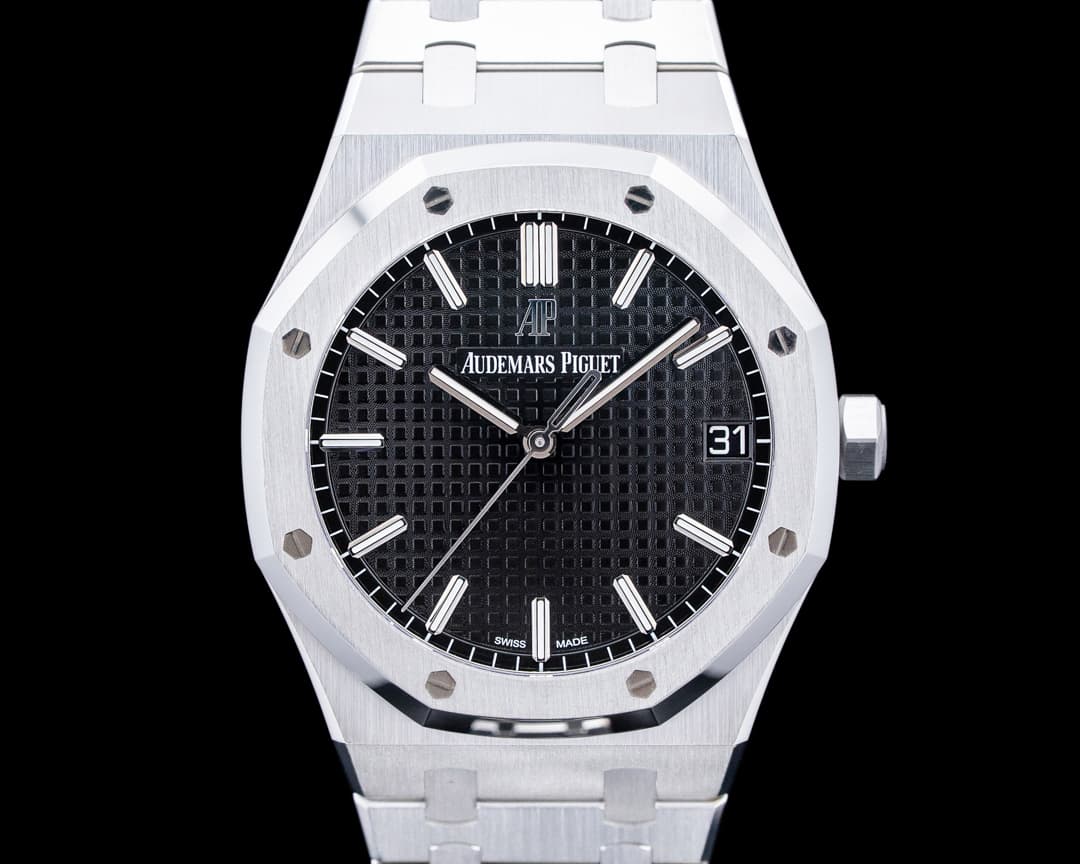 Image of Audemars Piguet 15500ST Royal Oak 41MM SS Black Dial