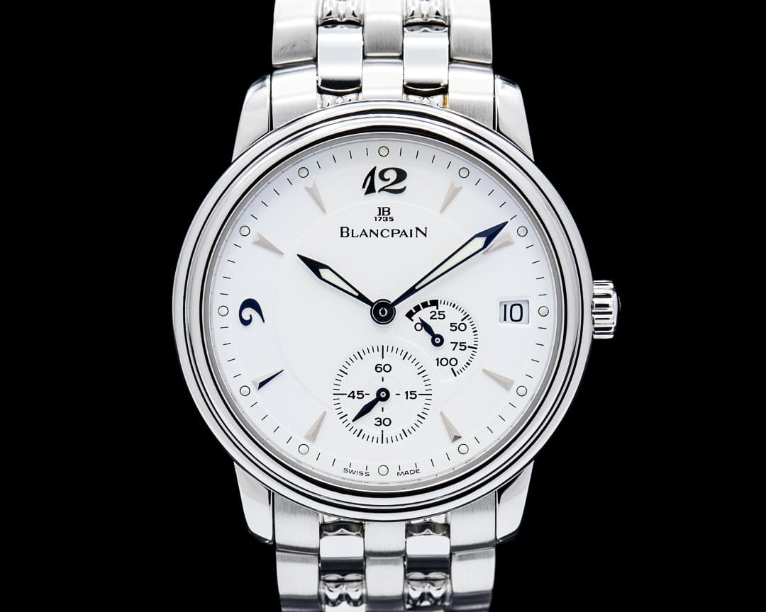 Blancpain 1106-1127-55 Villeret Ultra Slim Power Reserve SS White Dial