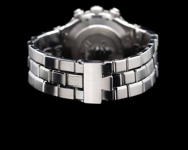 Vacheron Constantin 49140 Overseas Chronograph SS Silver Dial 49140 ...