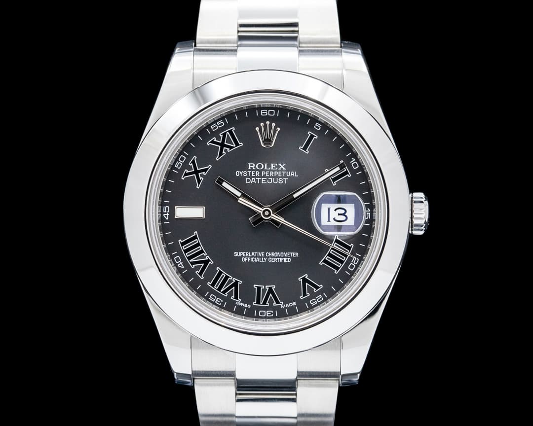 Rolex 116300 Datejust II SS Gray Roman Dial