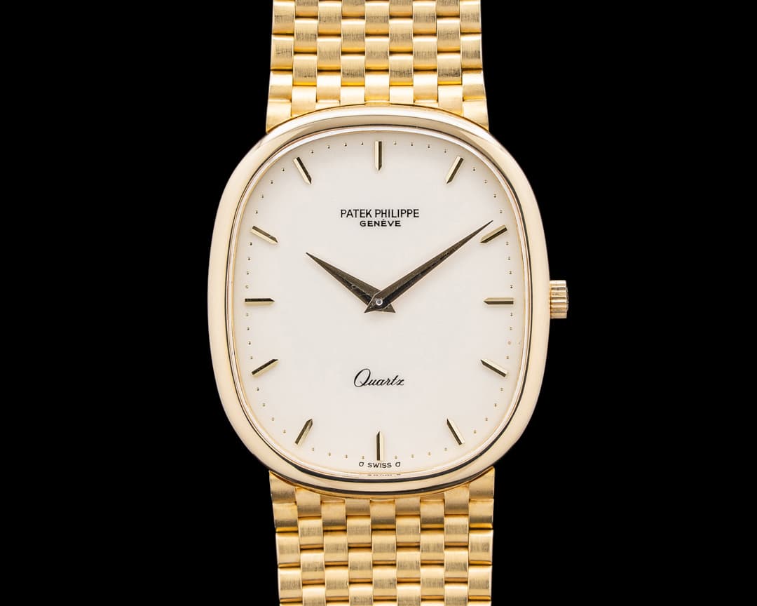 Image of Patek Philippe 3838/1 Golden Ellipse 18K Yellow Gold Cream Dial