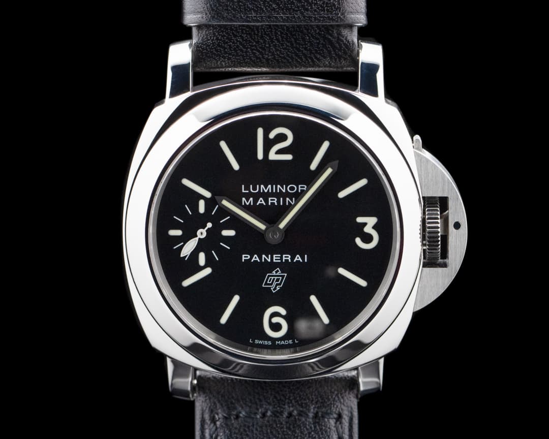 Panerai PAM00776 Luminor Base Logo SS Black Dial LIMITED