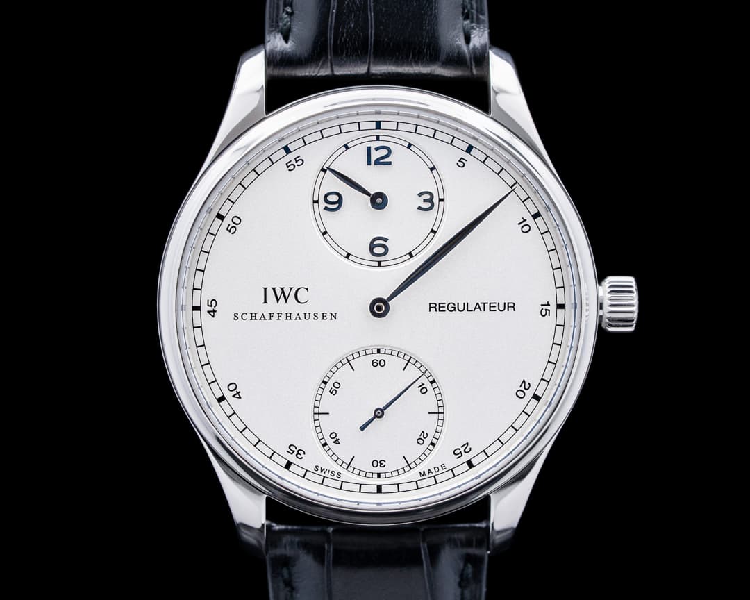 IWC IW544403 Portugieser Regulateur Platinum Silver Dial LIMITED