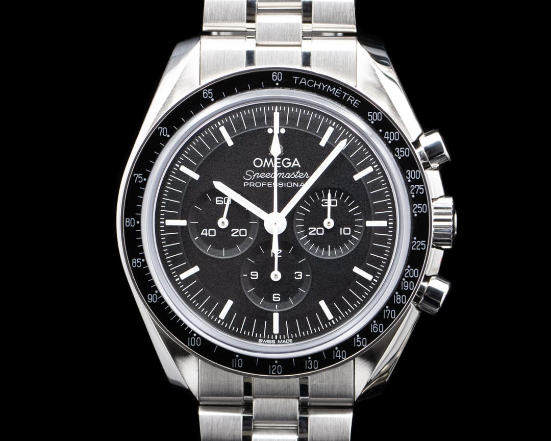 Omega Speedmaster Professional Moonwatch SS Black Dial
