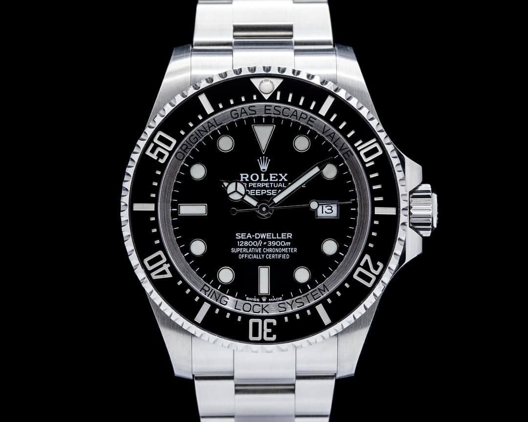 Rolex 126660 Deepsea Sea-Dweller SS Black Dial
