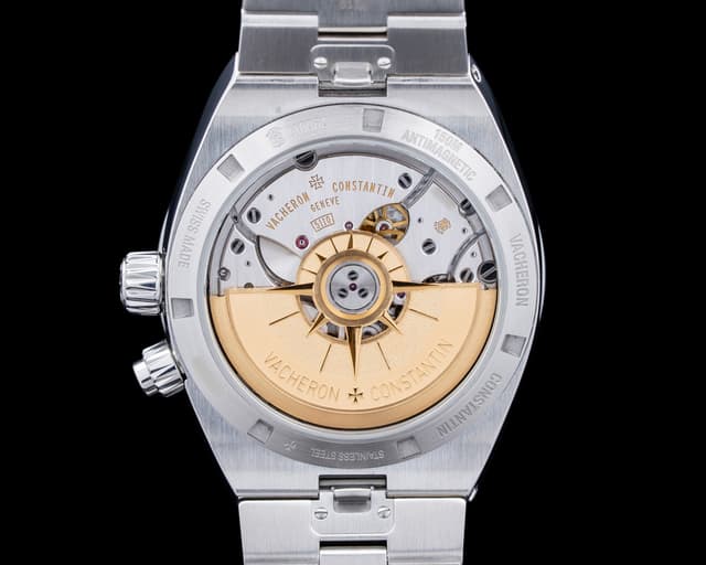 Vacheron Constantin 7900V Overseas Dual Time SS Black Dial 7900V/110A ...