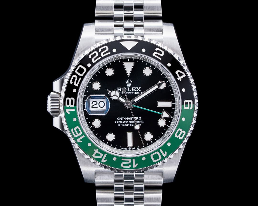 Rolex 126720VTNR GMT-Master II Left-Handed SS Black Dial 2025
