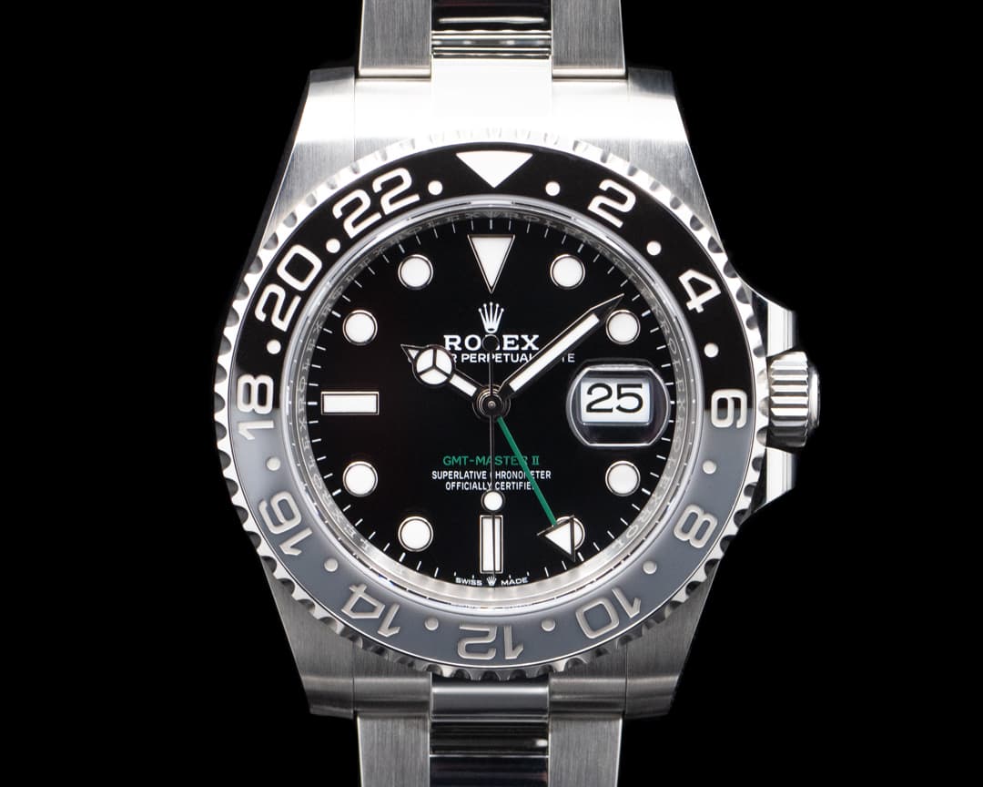 Rolex 126710GRNR GMT-Master II "Bruce Wayne" SS Black Dial 2025