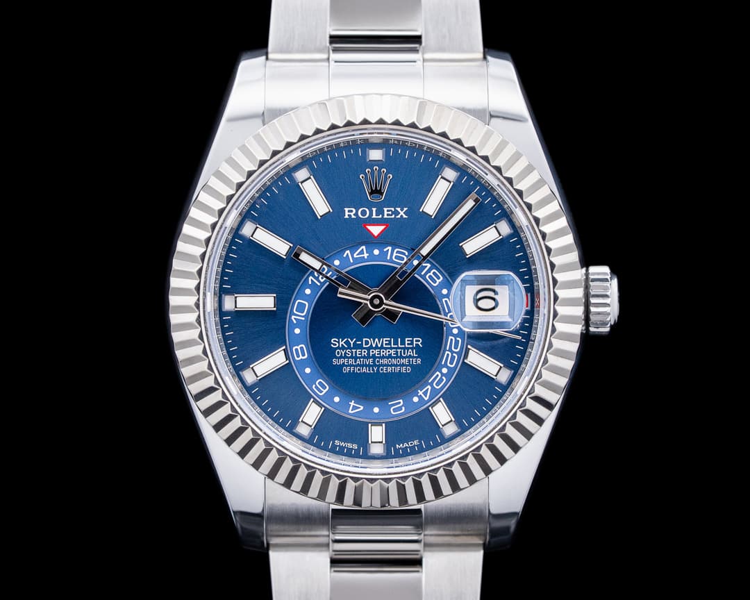 Rolex 326934 Sky-Dweller SS Blue Dial