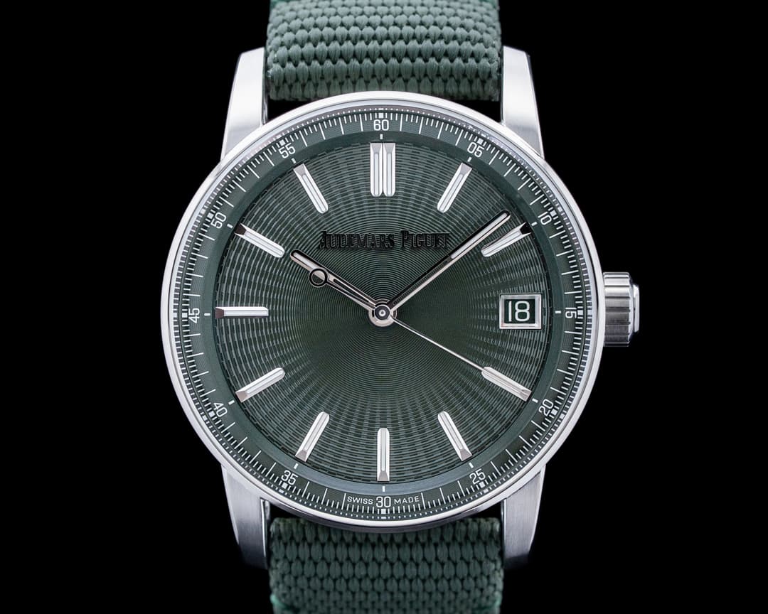 Audemars Piguet 15210ST Code 11.59 SS Green Dial