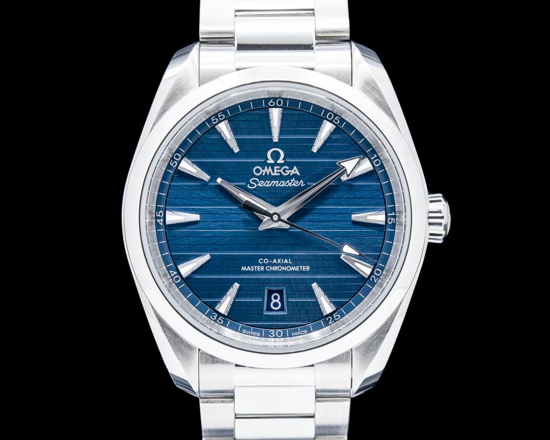 Omega Seamaster Aqua Terra 150M Master Co-Axial SS Blue Dial