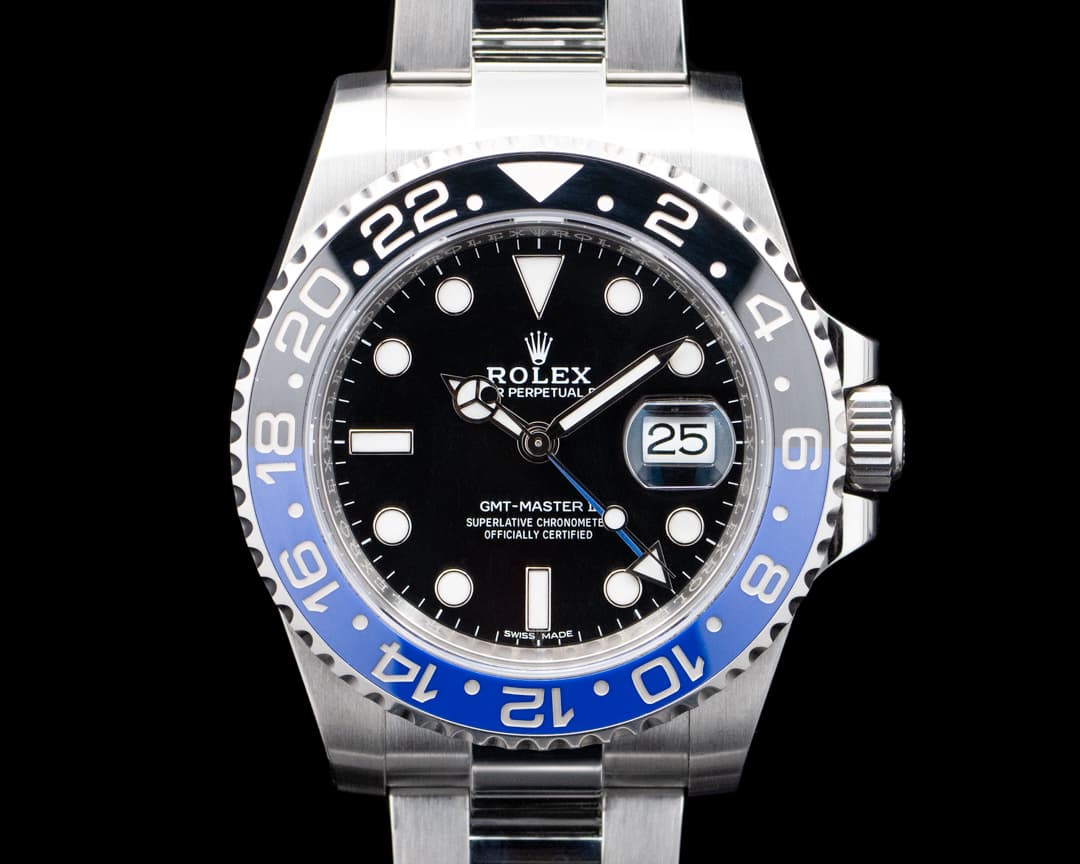 Rolex 116710BLNR GMT-Master II SS Black Dial