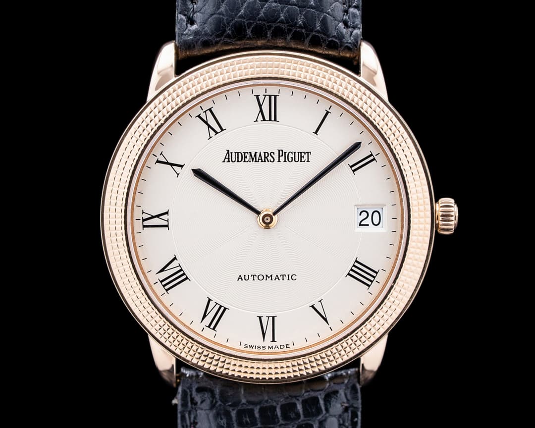 Audemars Piguet 15096OR Classique 18K Rose Gold Champagne Dial