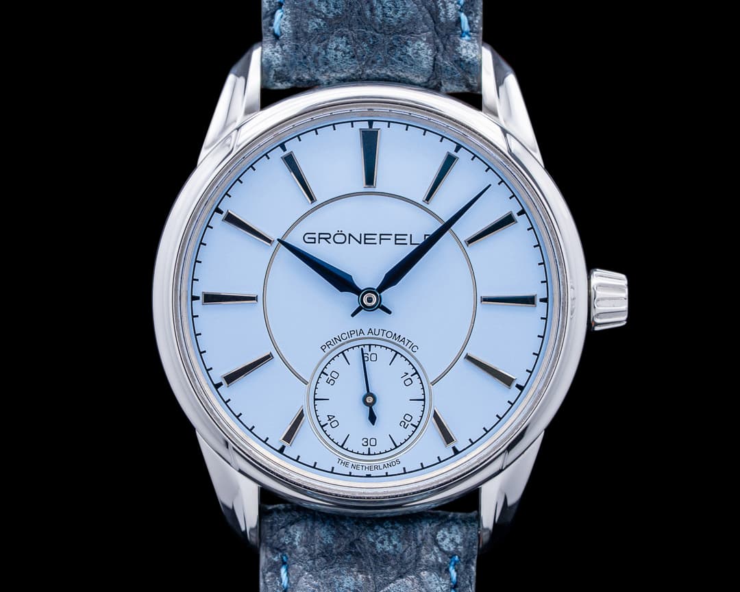 Gronefeld 1941 Principia SS Blue Dial