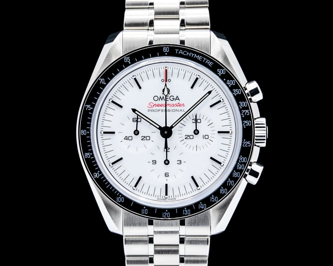 Image of Omega Speedmaster Moonwatch Professional SS White Dial