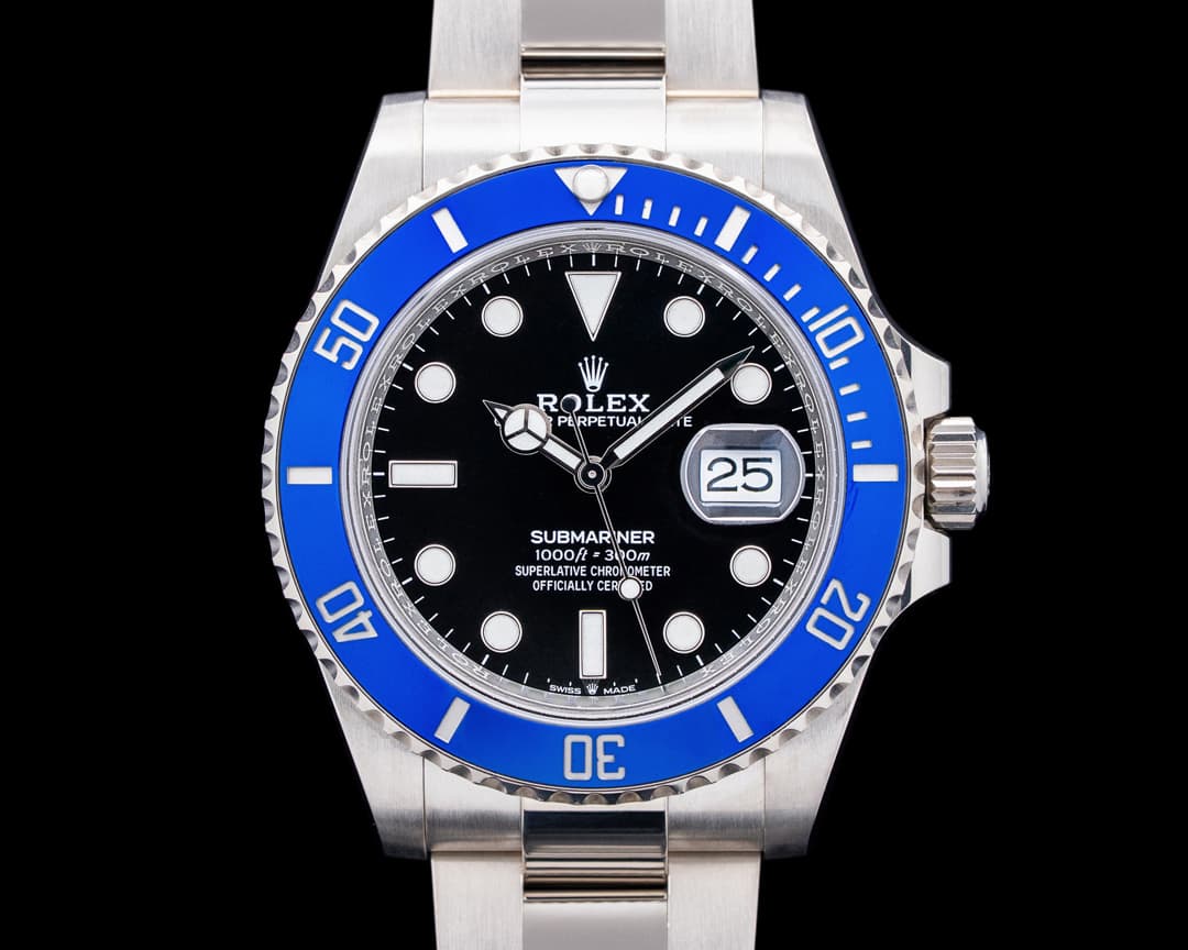 Rolex 126619LB Submariner Date 18K White Gold Black Dial