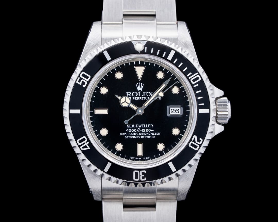 Rolex 16600 Sea-Dweller SS Black Dial Circa. 1996