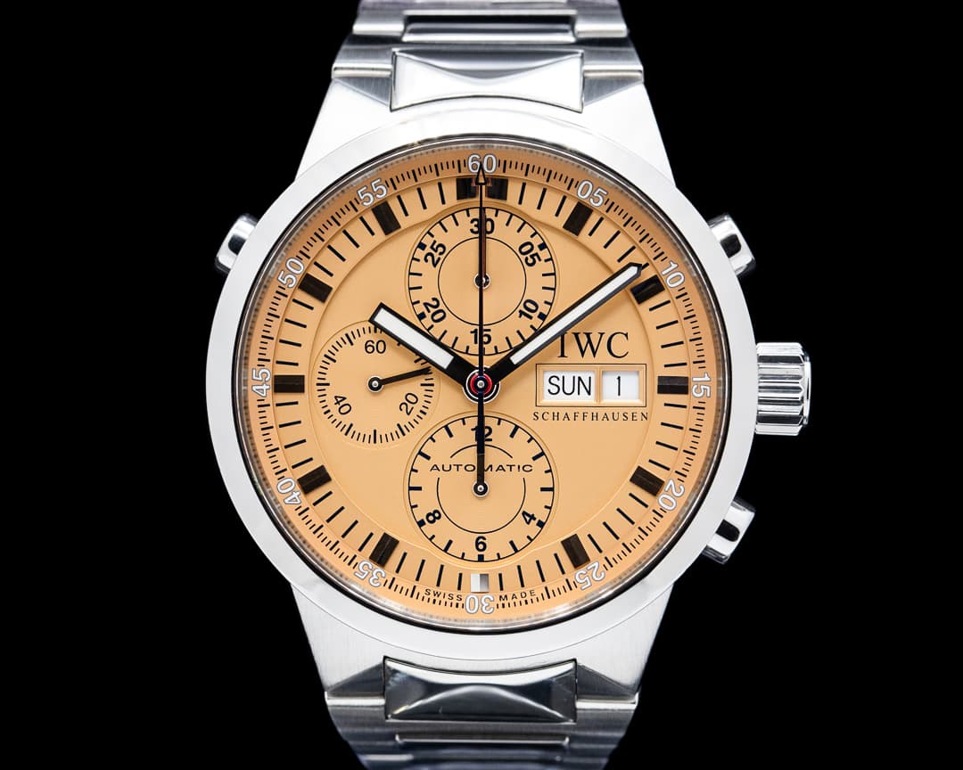 IWC IW371513 GST Rattrapante Chronograph SS Salmon Dial