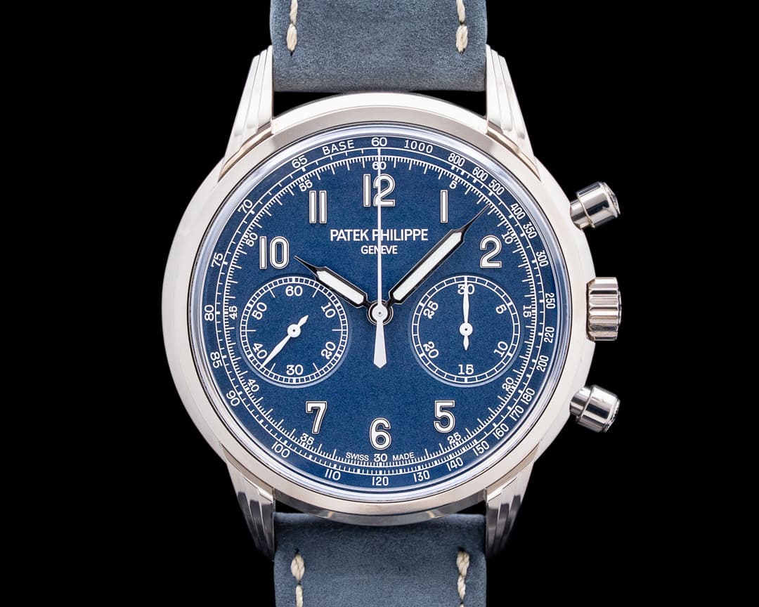 Patek Philippe 5172G Chronograph 18K White Gold Blue Dial