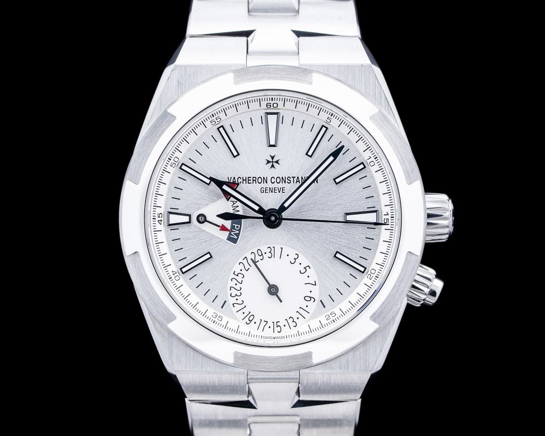 Vacheron Constantin 7920V Overseas Dual Time SS Silver Dial