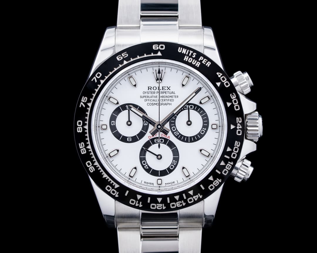 Image of Rolex 116500LN Daytona "Panda" Ceramic SS White Dial