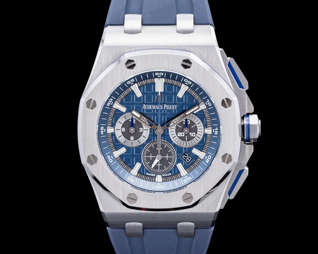 Audemars Piguet 26480TI Royal Oak Offshore Titanium Blue Dial