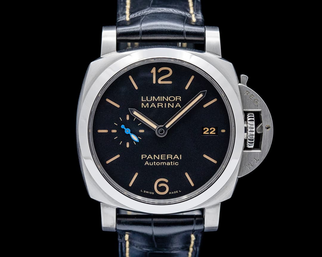 Panerai PAM01392 Luminor Marina 1950 3 Days SS Black Dial