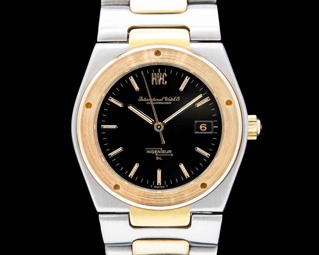 IWC 3003 Ingenieur SL SS / 14K YG Black Dial