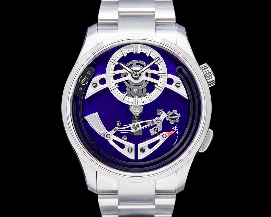 Christopher Ward C1 Bel Canto Cielo Titanium Purple Dial