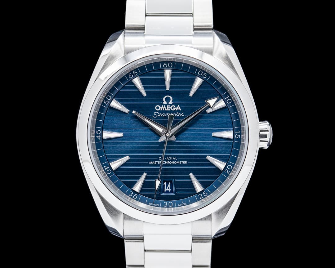 Omega Seamaster Aqua Terra SS Blue Dial