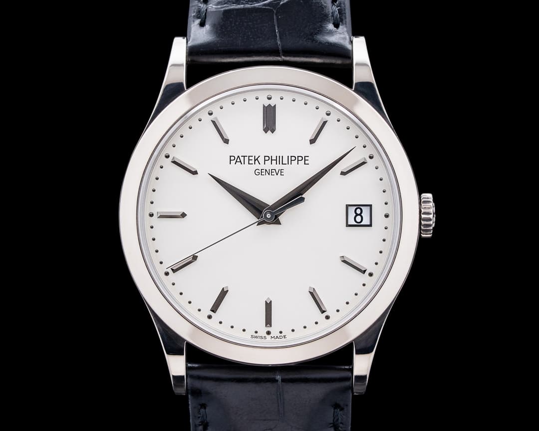 Patek Philippe 5296G-010 Calatrava Automatic 18K White Gold Silver Dial