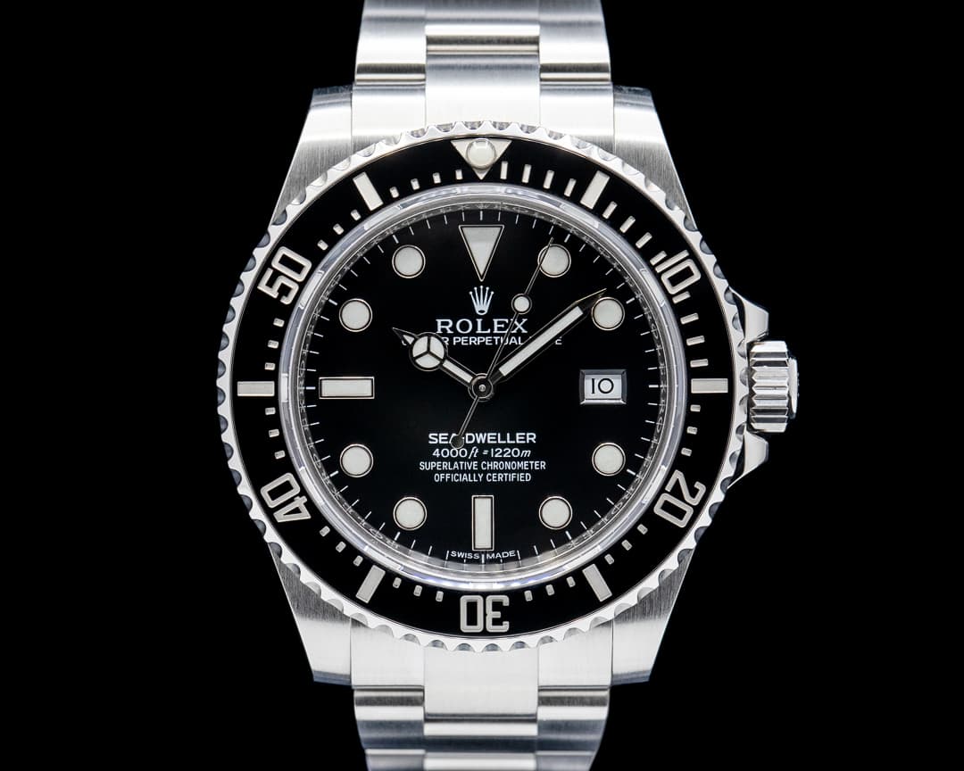 Rolex 116600 Sea-Dweller SS Black Dial