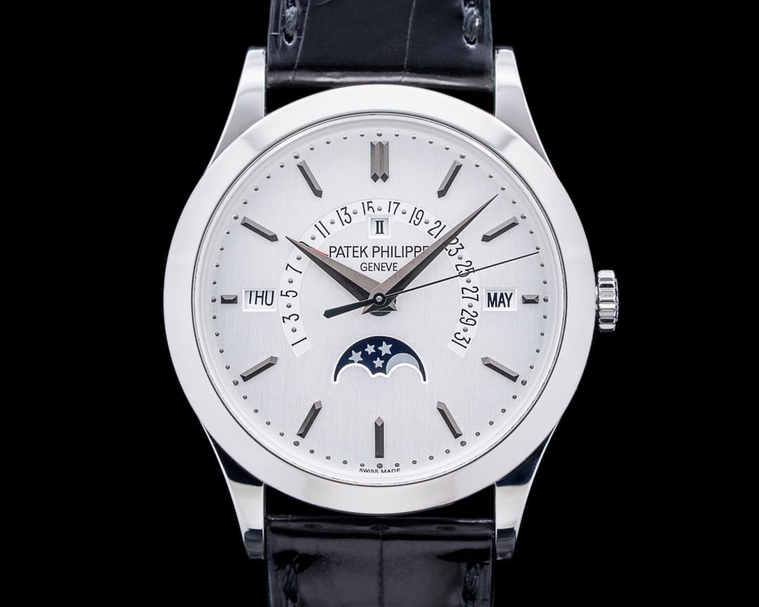 Patek Philippe 5496P Perpetual Calendar Platinum Silver Dial