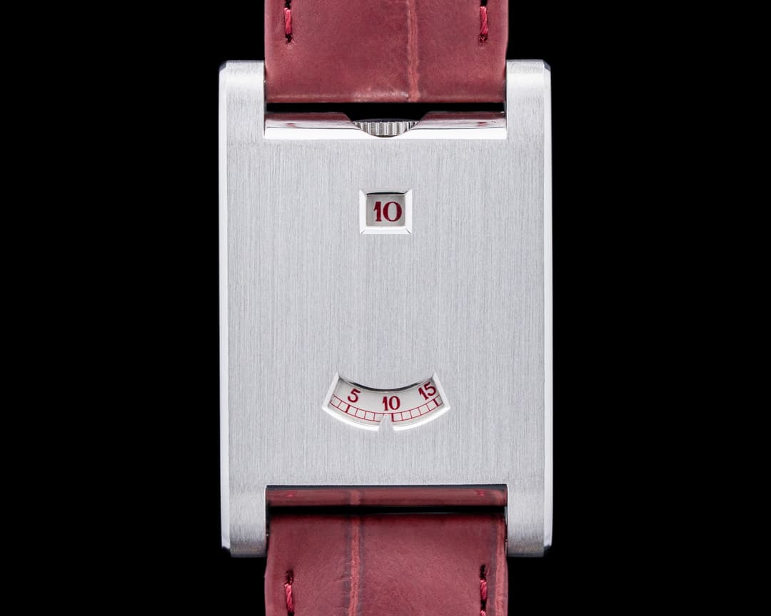 Image of Cartier WGTA0236 Tank a Guichets CPCP Platinum Aperture Dial 2025