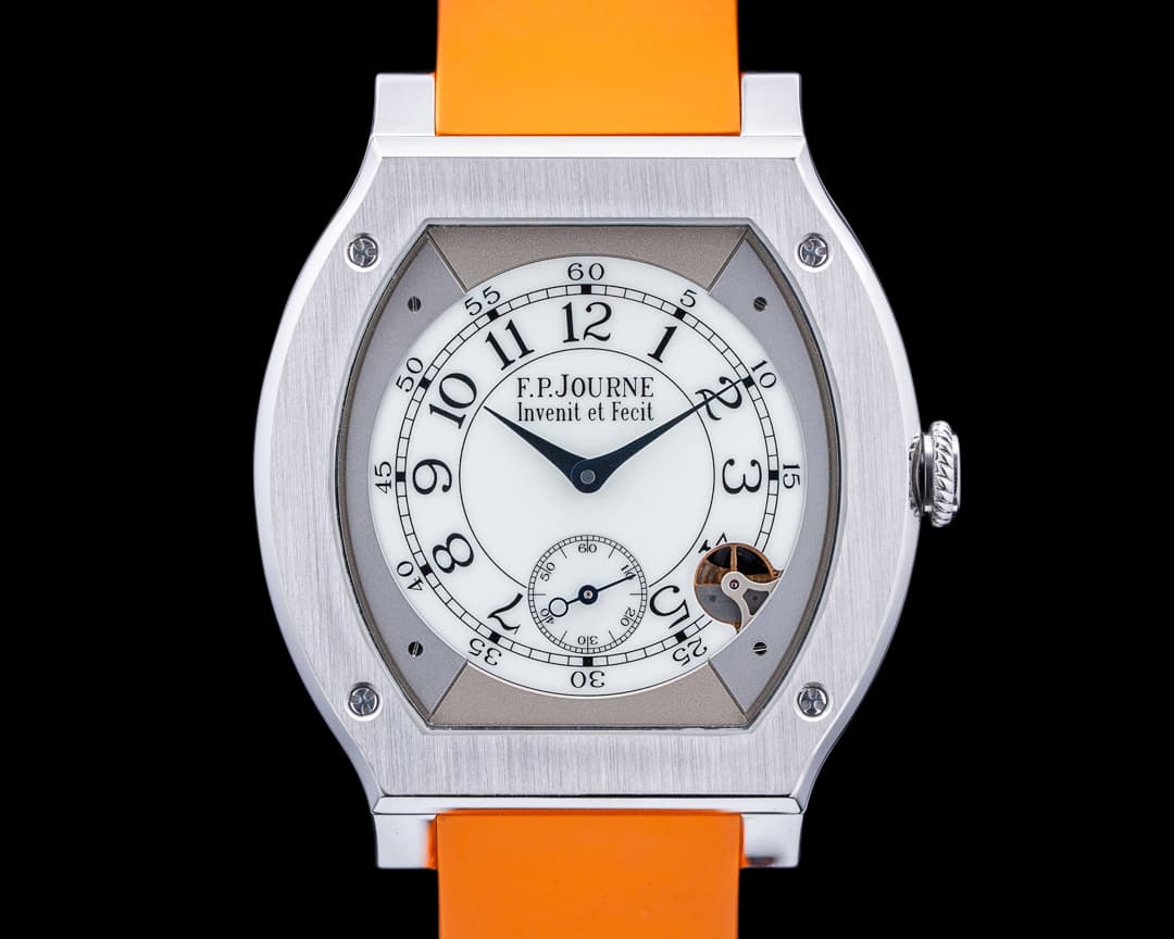 Image of F. P. Journe ELHT Elegante 48mm Titanium White Dial