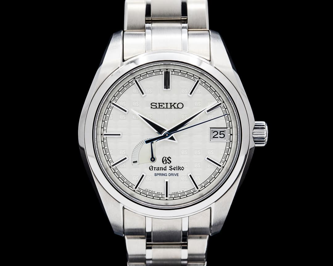 Grand Seiko SBGA109 Spring Drive Titanium Silver Dial LIMITED