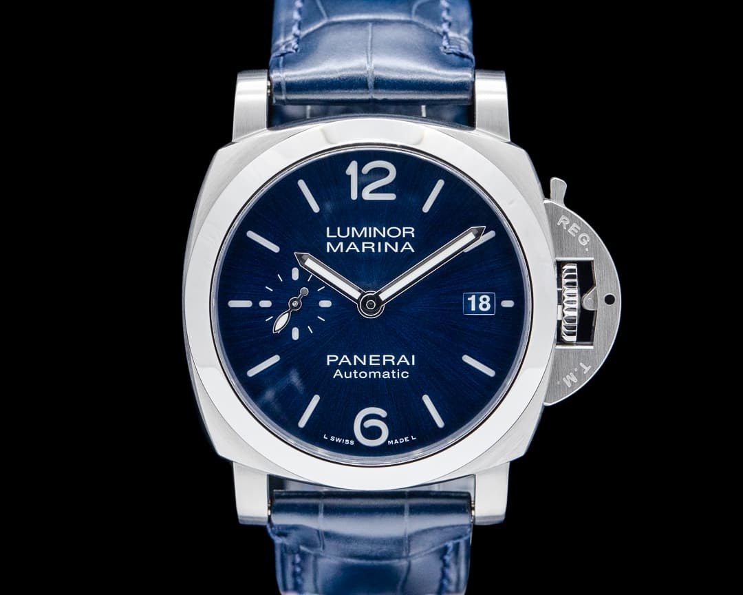 Panerai PAM01370 Luminor Marina Quaranta SS Blue Dial 2025