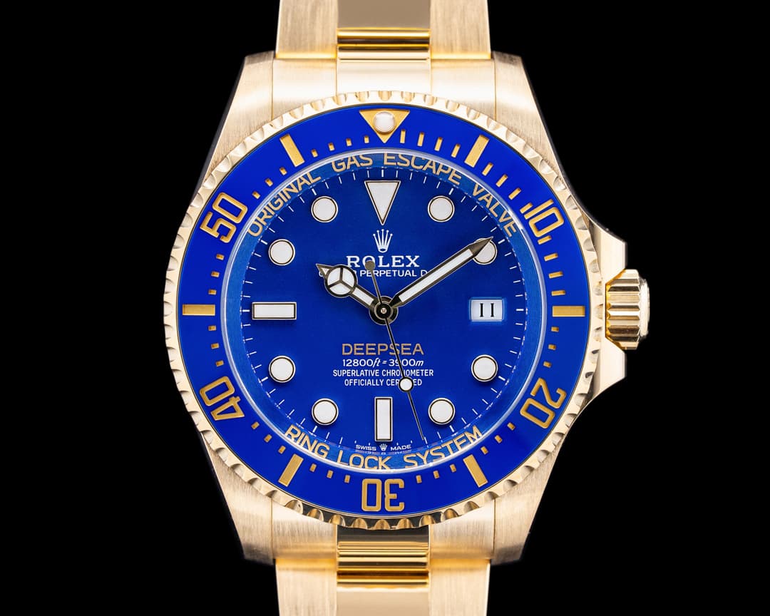 Image of Rolex 136668LB Deepsea 18K Yellow Gold Blue Dial 2025