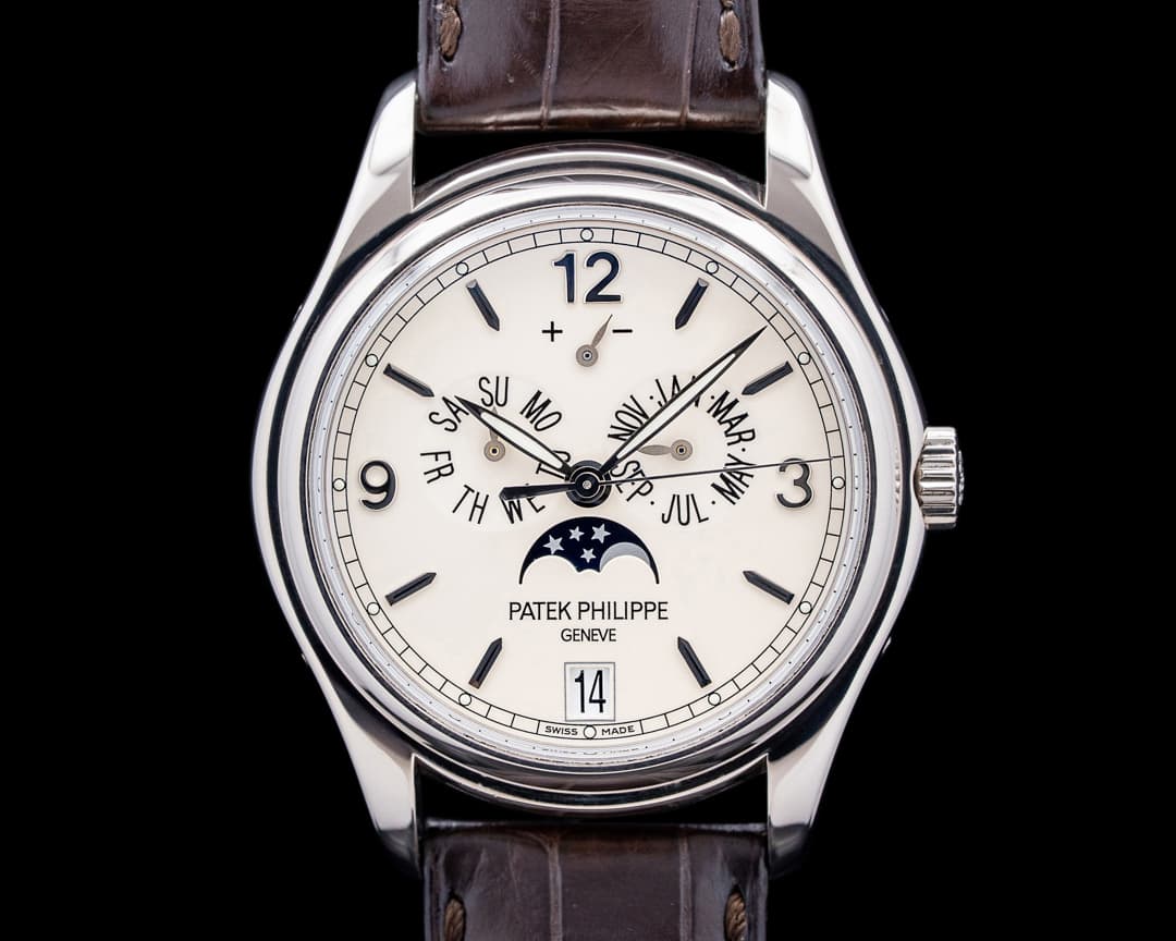 Image of Patek Philippe 5146G Annual Calendar 18K White Gold Cream Ivory Dial