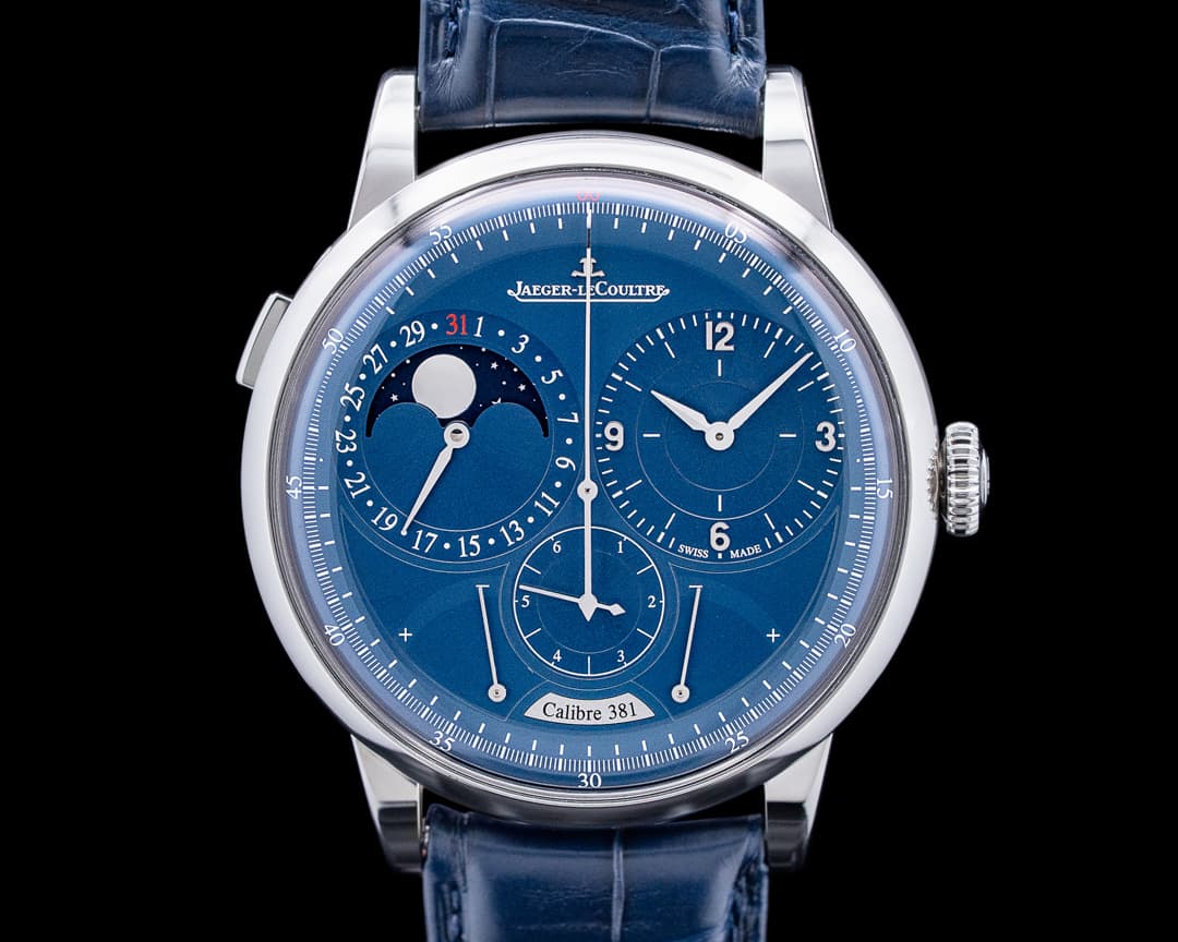 Jaeger LeCoultre Q604848J Duometre Quantieme Lunaire SS Blue Dial 2025
