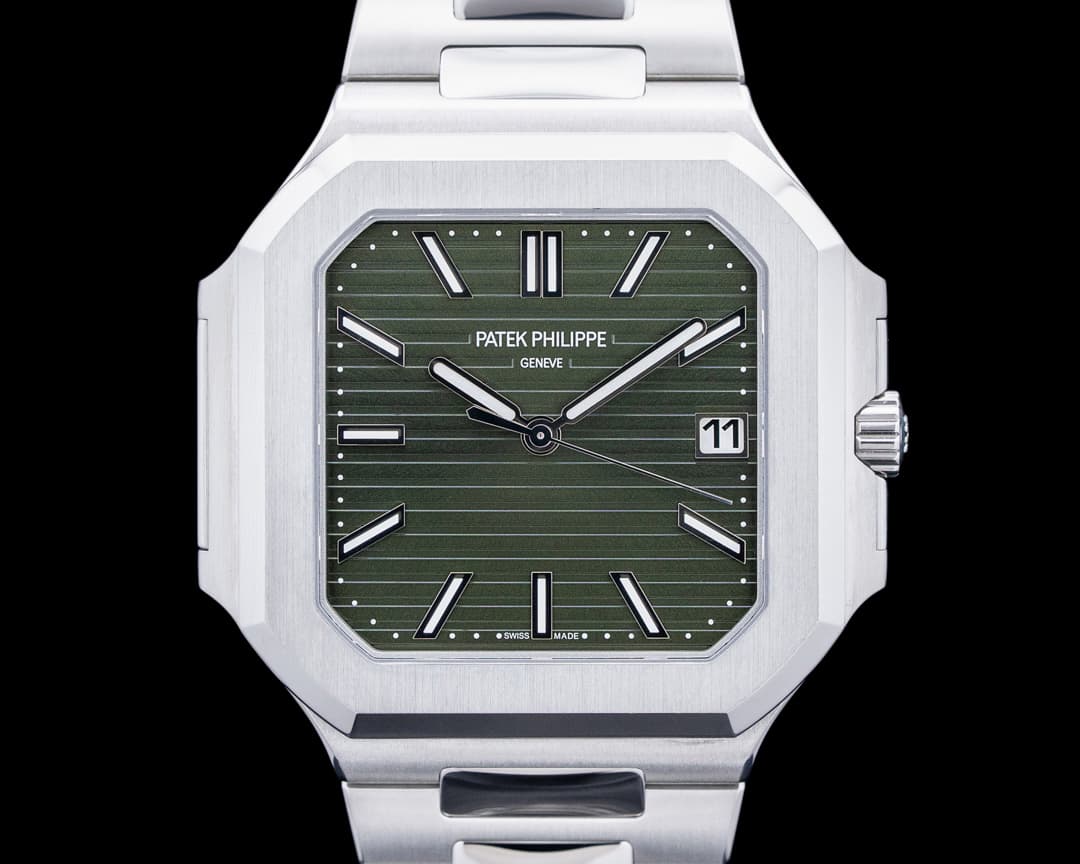 Image of Patek Philippe 5821/1A Cubitus Date SS Green Dial 2025